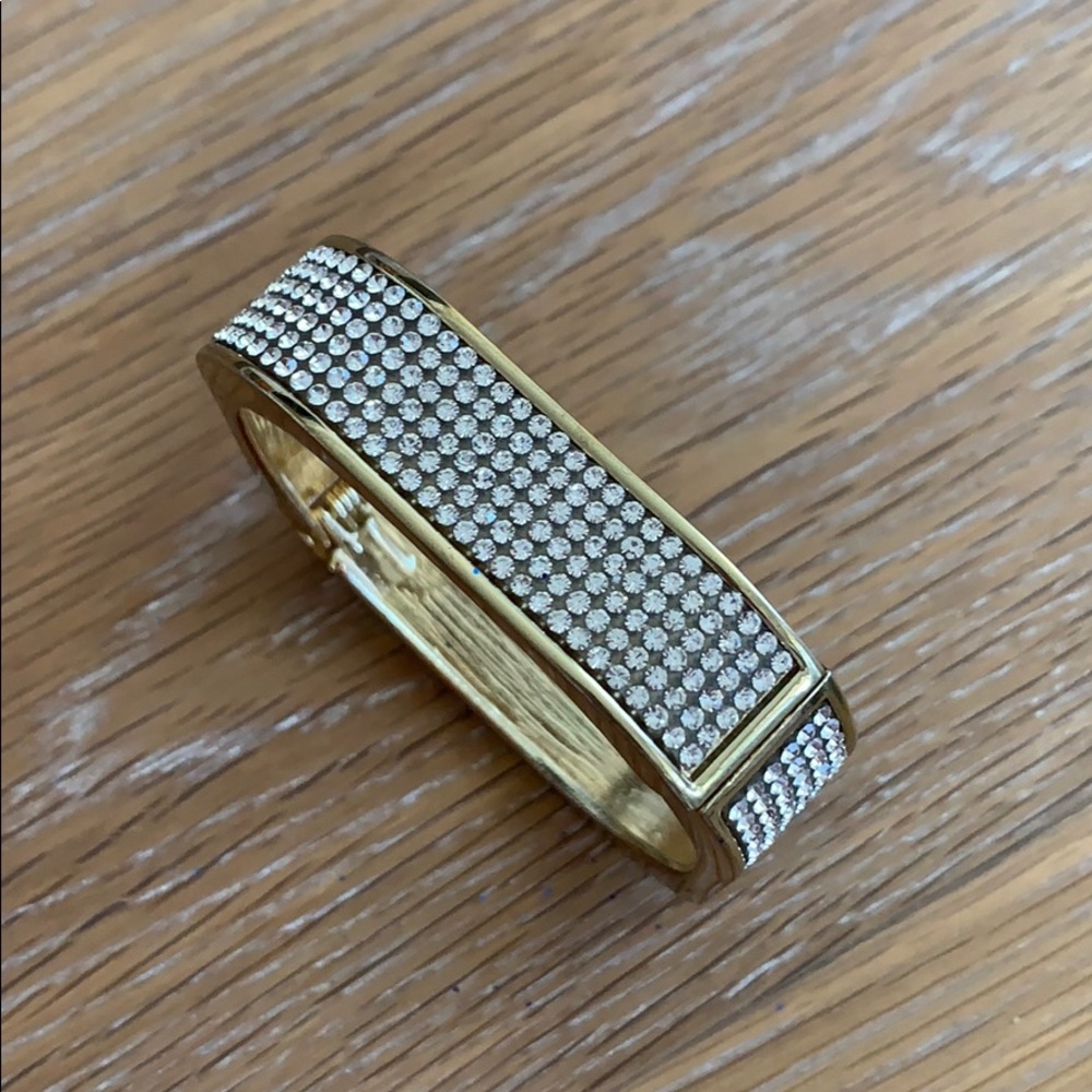 rhinestone bangle bracelet